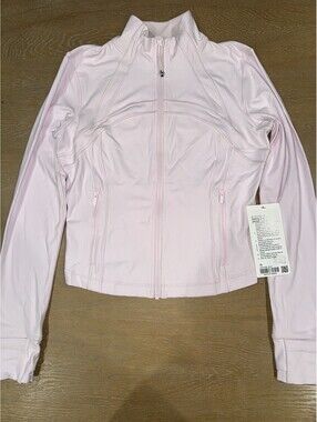 Lululemon Define Cropped Jacket *Nulu Blissful Pink